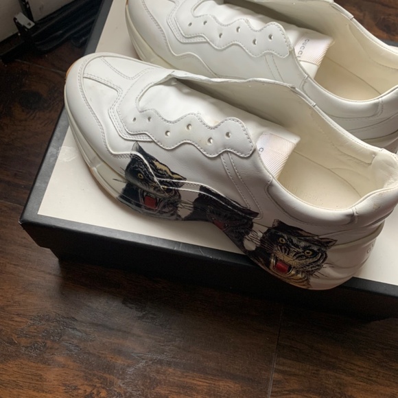 Gucci Rhython Tiger Sneakers US Size 6 - Picture 5 of 5